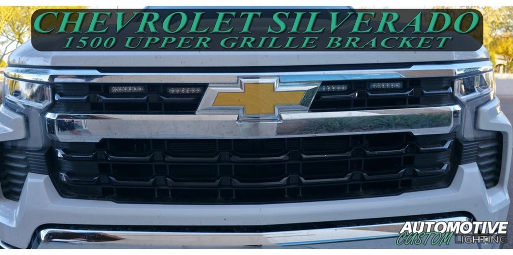 Automotive Custom Lighting Upper Grille Bracket - Silverado