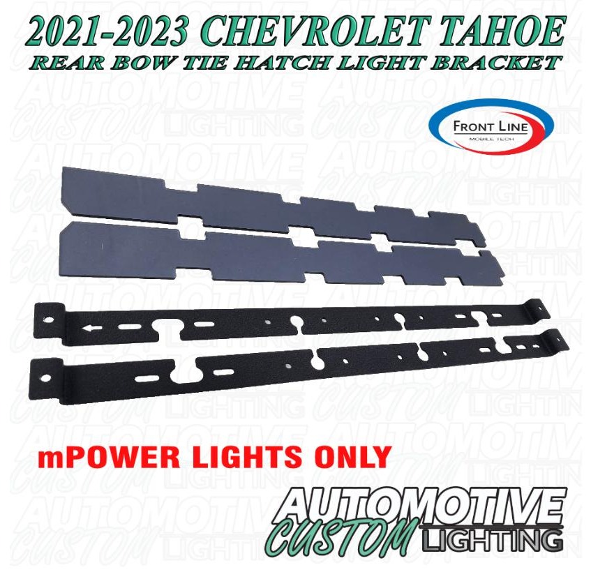 Automotive Custom Lighting Rear Bow Tie Bracket - Tahoe