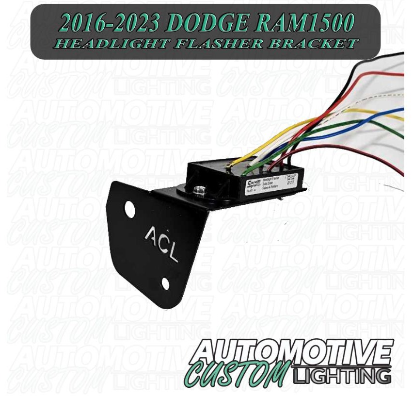 Automotive Custom Lighting Headlight Flasher Bracket - Ram 1500 Classic
