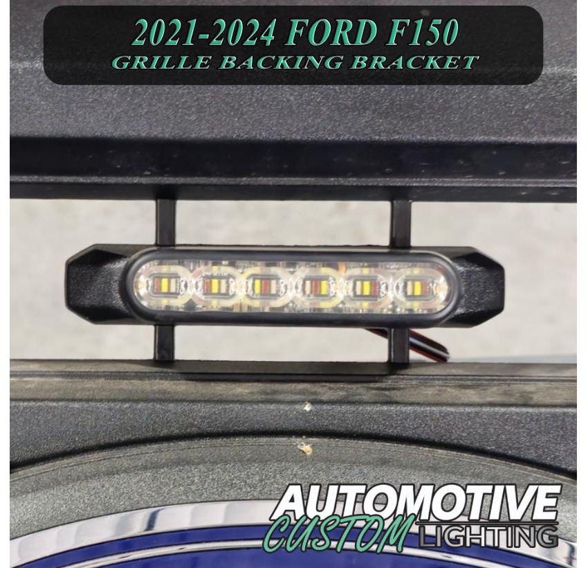 Automotive Custom Lighting mPower Exterior Grille Brackets - F-150 (2021-2024)