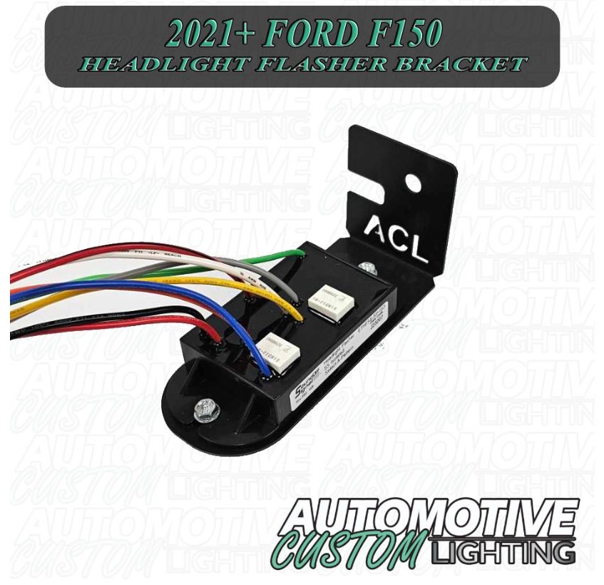 Automotive Custom Lighting Headlight Flasher Bracket - F-150