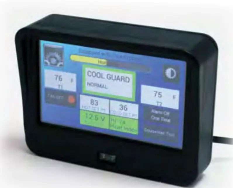 American Aluminum K9 Heat Alarm / Door Pop