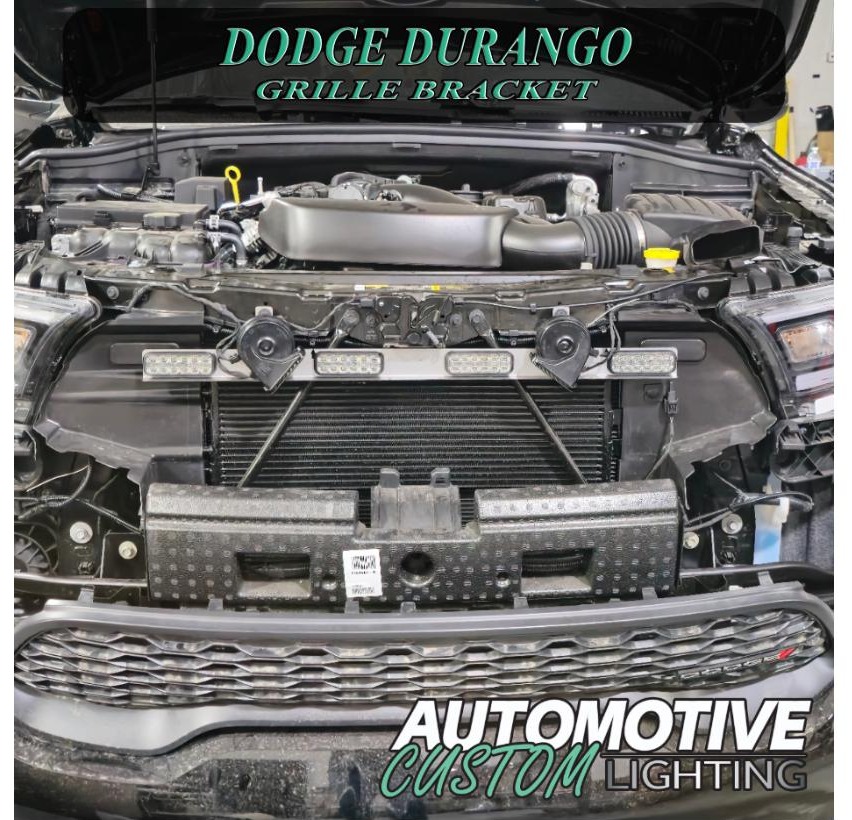 Automotive Custom Lighting Grille Bracket - Durango