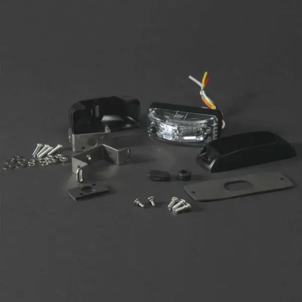 FedSig F-150 Surface Mount Bracket MicroPulse Wide Angles