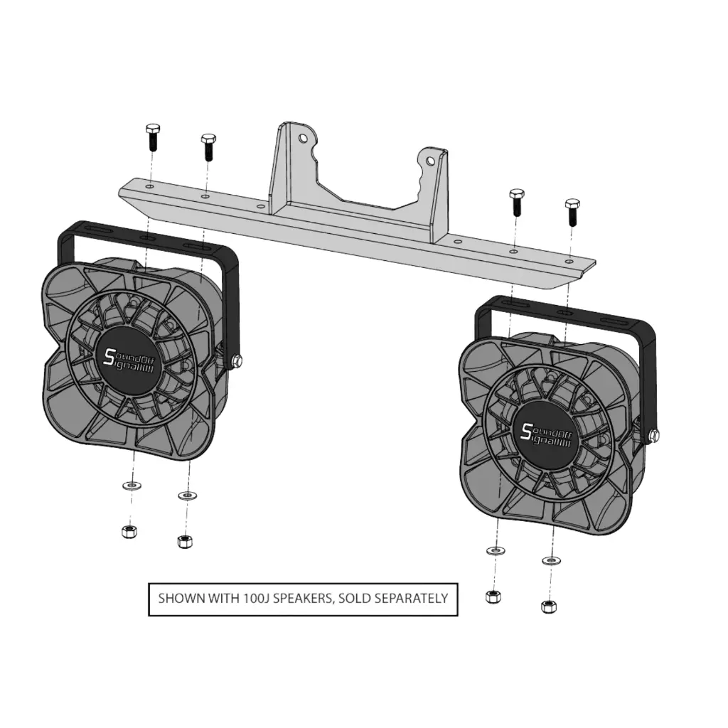 SoundOff RAM 1500 Classic Speaker Bracket (2013-2024)