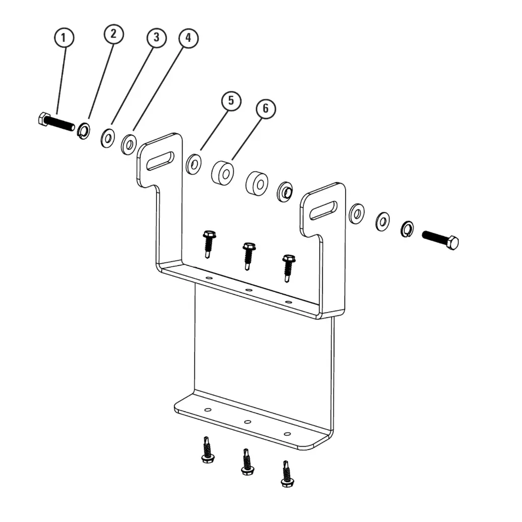 SoundOff Charger Speaker Bracket (2011-2024)
