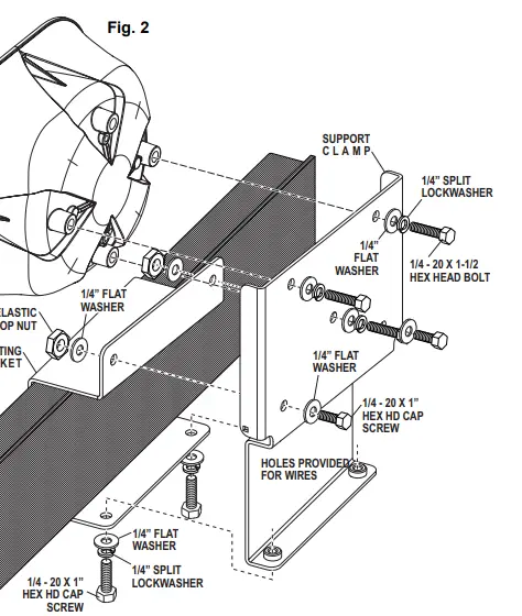 Whelen Speaker Brackets - PIU