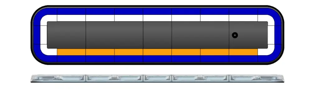 SoundOff nFuse Lightbar - 54"