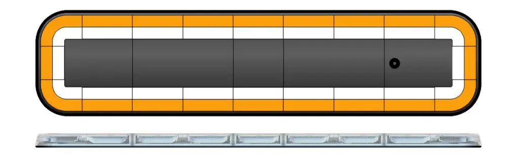 SoundOff nFuse Lightbar - 54"