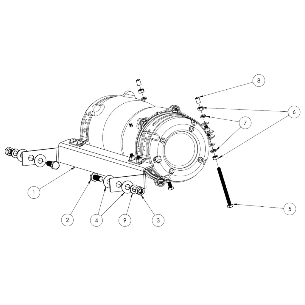 SoundOff Low Frequency Siren Brackets