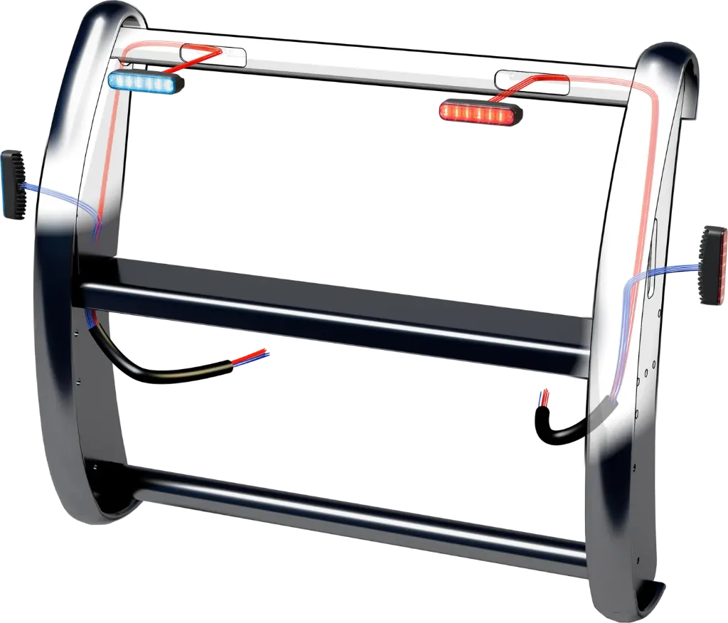 Whelen WCX Push Bumper Kit