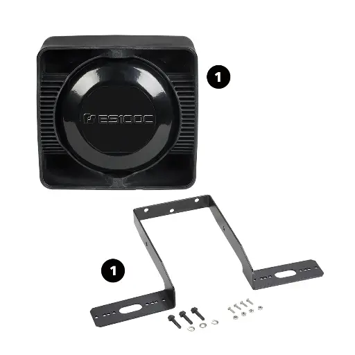 [ESBL2-DUR21ND] FedSig Durango Speaker Bracket