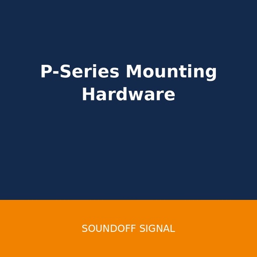 SoundOff mPower P-Series Mounting Hardware
