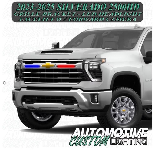 Automotive Custom Lighting Upper Grille Bracket - Silverado HD
