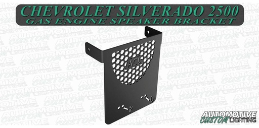 [ACL-CS2500-12-SPEAKER] Automotive Custom Lighting Speaker Bracket - Silverado HD