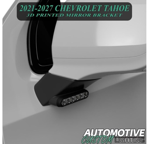 Automotive Custom Lighting Mirror Light Brackets - Tahoe