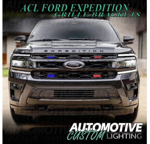 Automotive Custom Lighting Grille Mounting Brackets - Expedition