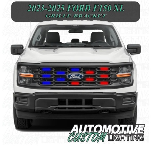 [ACL-F150XL-G] Automotive Custom Lighting XL Grille Bracket - F-150 (2023-2025)